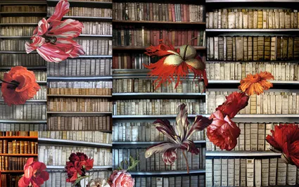 Ex Libris #1, 2010 — oil on panel