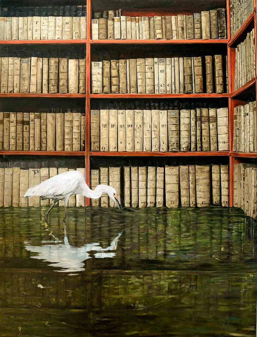 Flooded Library 2